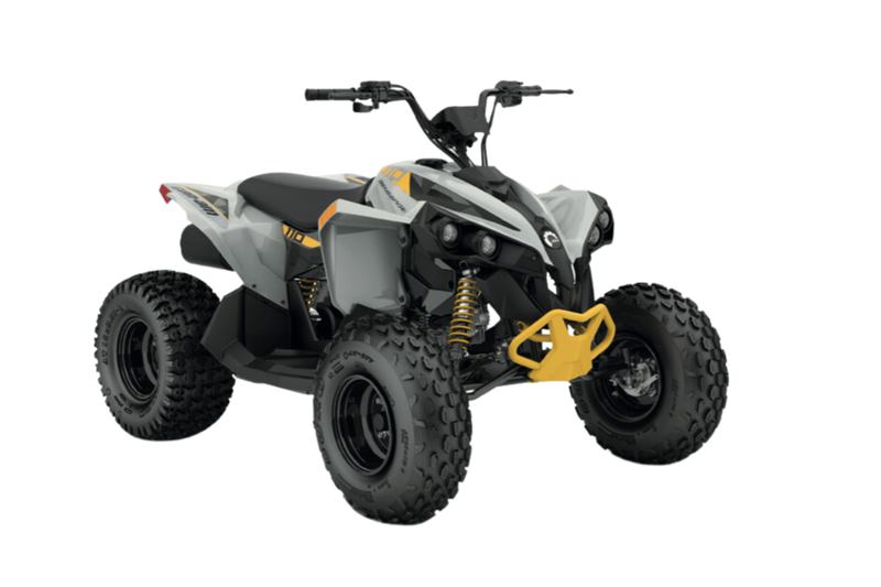 CAN-AM RENEGADE INT - 110 EFI - Catalyst Gray / Neo Yellow