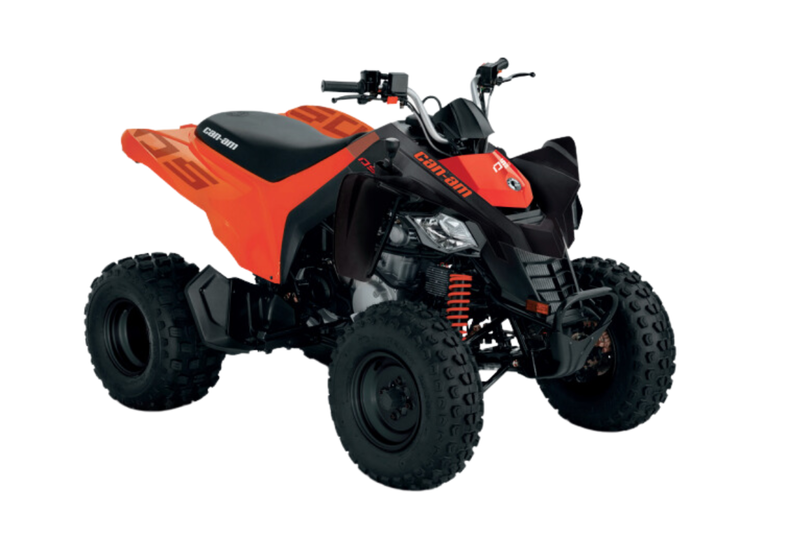 CAN-AM DS STD - 250 - Black / Can-Am Red