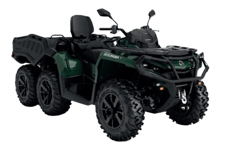 CAN-AM OUTLANDER MAX 6X6 XU+T - SIDE 650 - 60km/h - Tundra Green