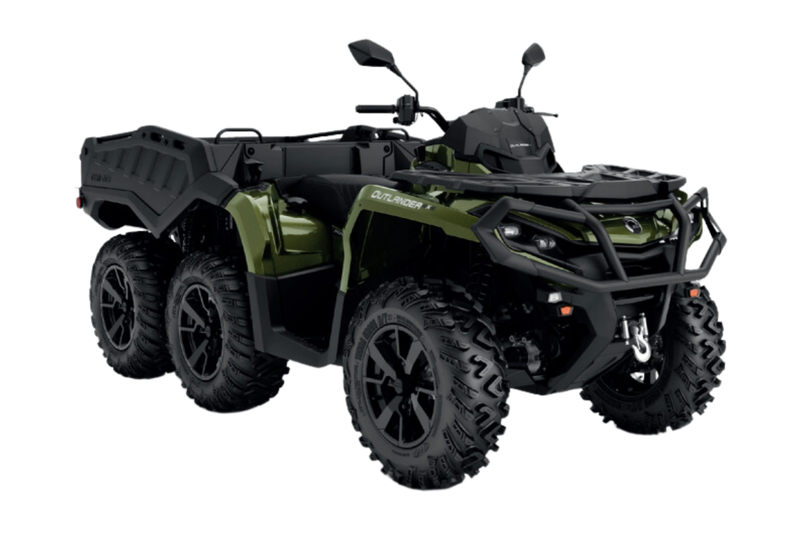 CAN-AM OUTLANDER 6X6 XU+T - SIDE 1000 - 60km/h - Boreal Green